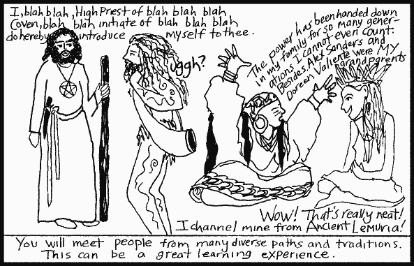 Meet people from many diverse paths and traditions... copyright 1987, 1998 flaming crones