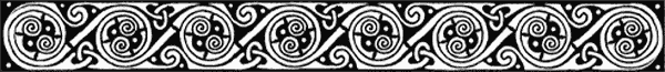 Pictish-style Kells knotwork border built by kpt from a drawing by George Bain.  This version copyright �98 kpt / katharsis ink
